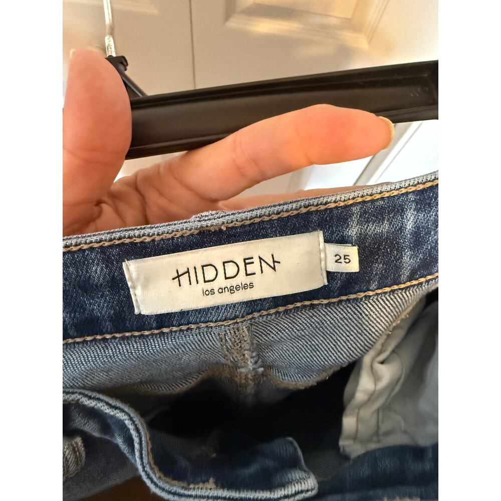 Hidden Size 25 Women's Blue Jeans - Picture 3 of 7